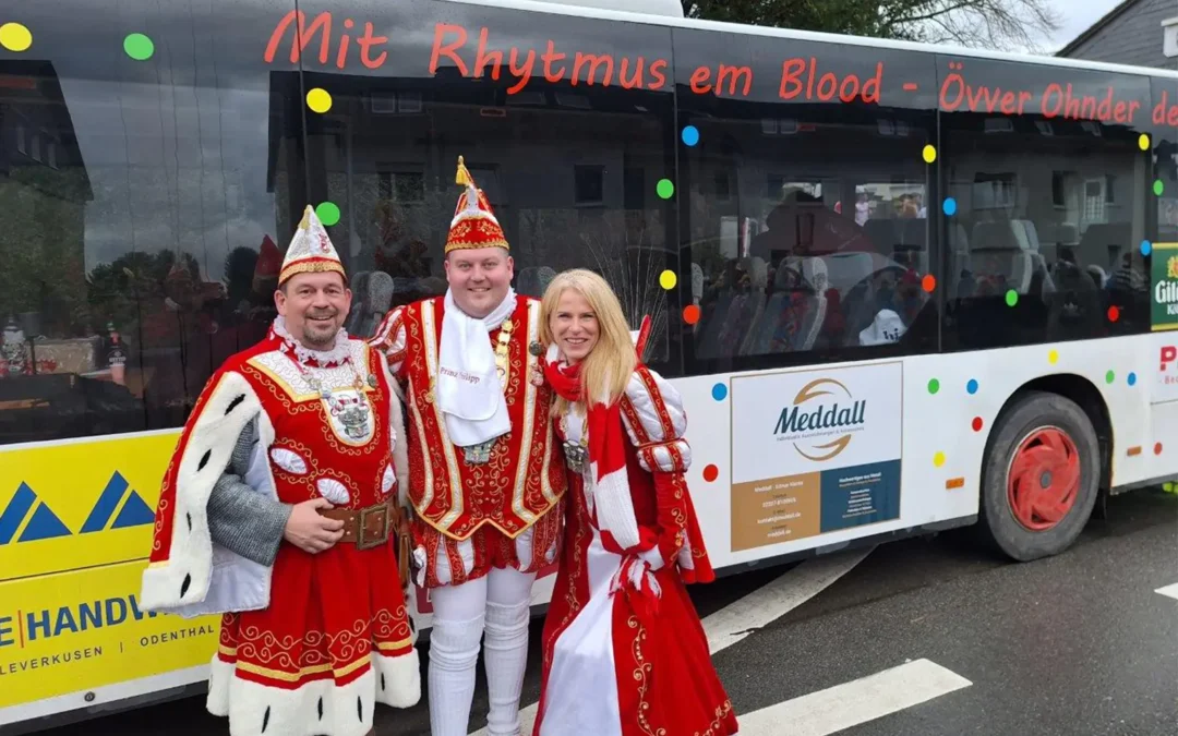 Meddall unterstützt erneut den Vereinsbus