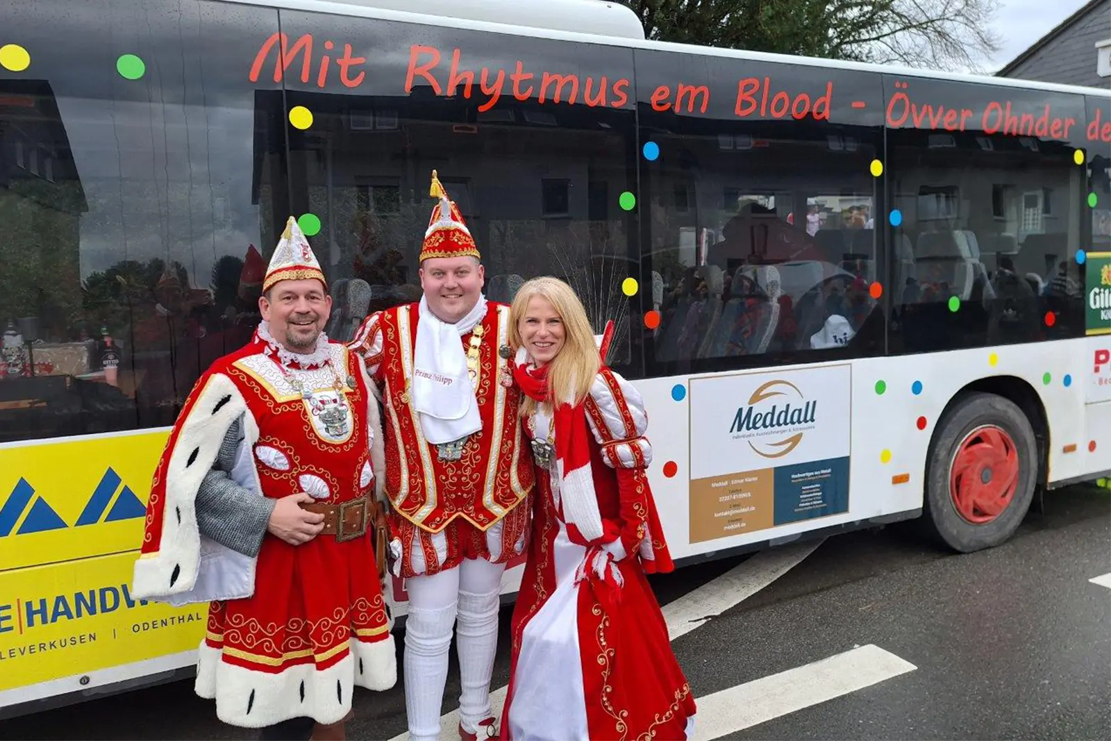 Meddall unterstützt erneut den Vereinsbus
